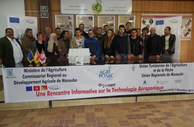 Seminario di approfondimento in Tunisia sulle colture fuori suolo nell’ambito del progetto Agriponic