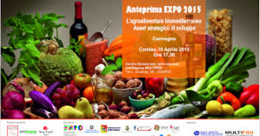 Expo 2015, convegno a Comiso sull’agroalimentare biomediterraneo assets strategico di sviluppo