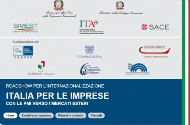 Internazionalizzazione, a Palermo Roadshow Italia per le Imprese, con le PMI verso i mercati esteri