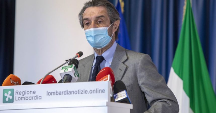Vaccini in Lombardia, Fontana “Chiesto passo indietro a Cda Aria”