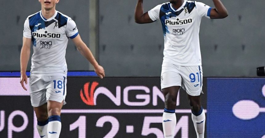 L’Atalanta espugna Firenze e si riprende il 4° posto