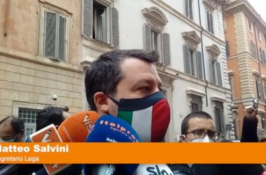 Salvini “Chiediamo riaperture e soldi alle imprese”
