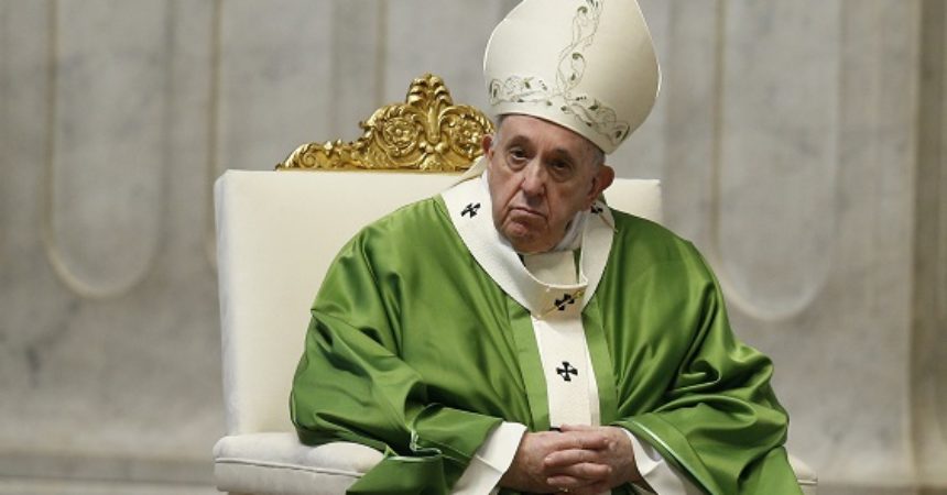 Papa Francesco “Maratona di preghiera per implorare fine pandemia”