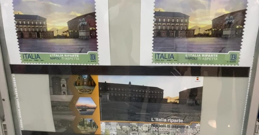 “L’Italia riparte”, un francobollo speciale per Napoli