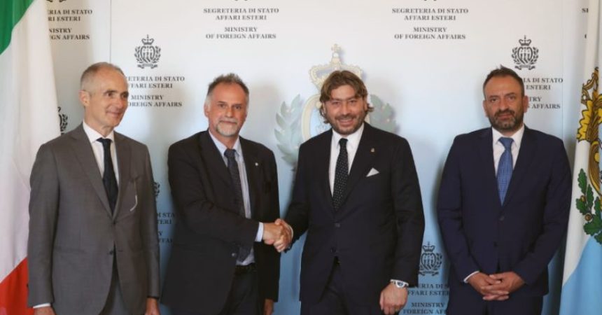 Garavaglia in visita ufficiale a San Marino, accordo sul turismo