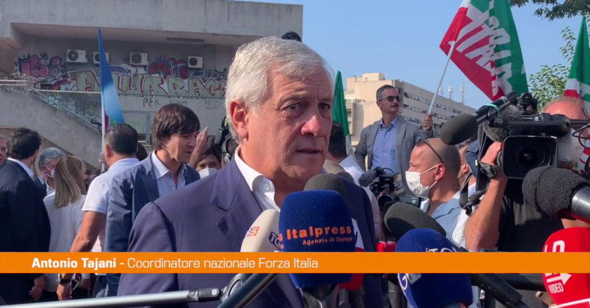Tajani: “Senza Forza Italia non si vince”