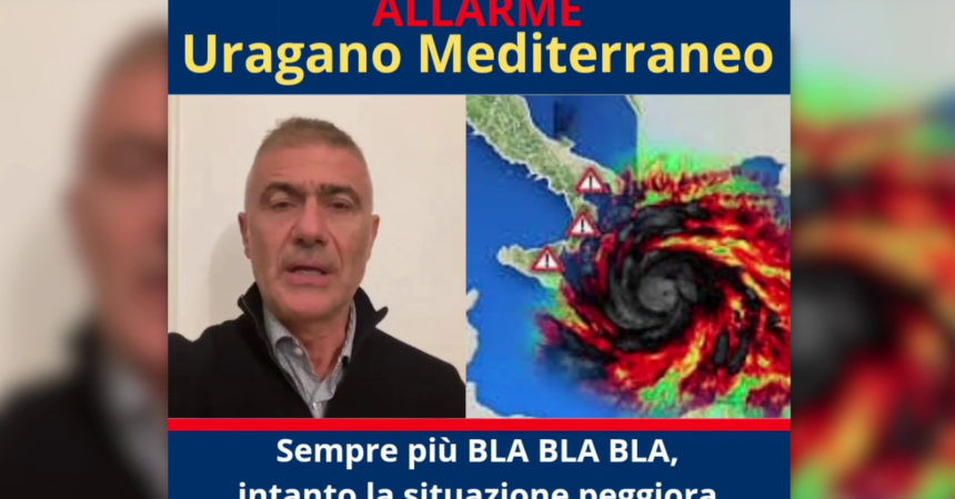 Pecoraro Scanio: ”Allarme uragano, Italia sempre impreparata”