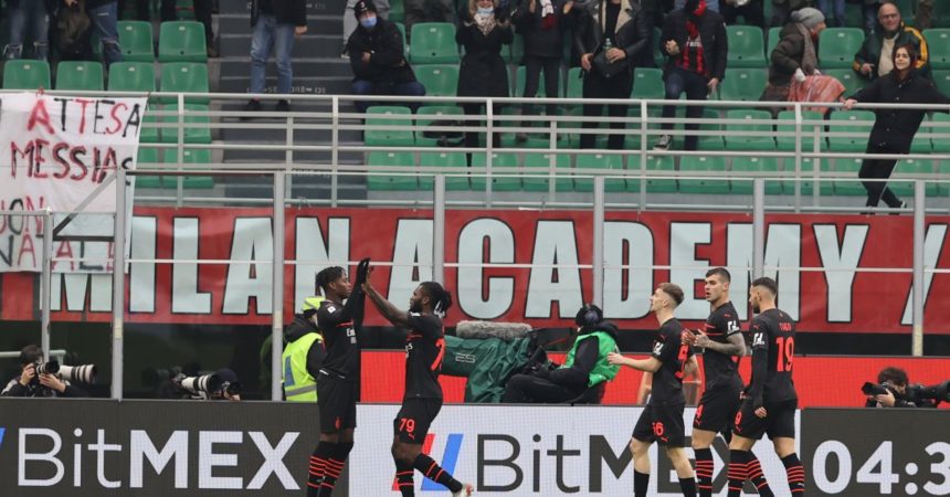 Kessie e Saelemaekers, Milan batte Salernitana 2-0