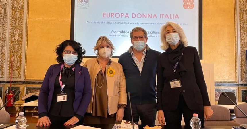 Tumore al seno, Miccichè incontra Europa Donna “Massima collaborazione”