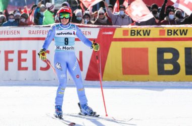 Festa Italia a St. Moritz, Brignone vince il Super-G davanti a Curtoni