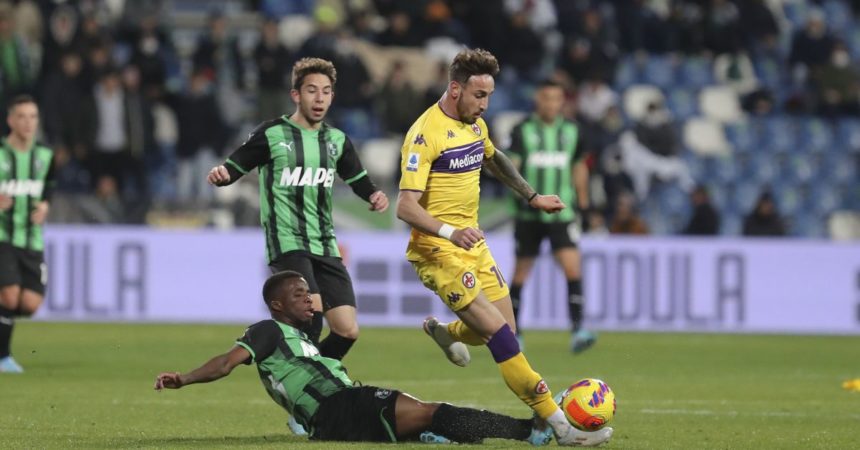 Il Sassuolo fa festa al 94′, Fiorentina battuta 2-1
