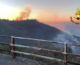 Incendi boschivi a La Spezia e Genova, vigili del fuoco al lavoro