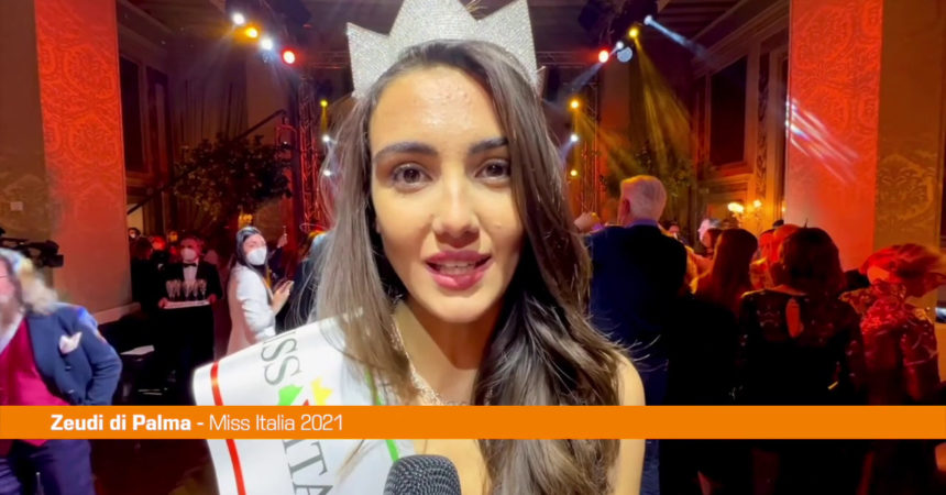 Zeudi Di Palma è Miss Italia “Dedico questa vittoria a mia madre”
