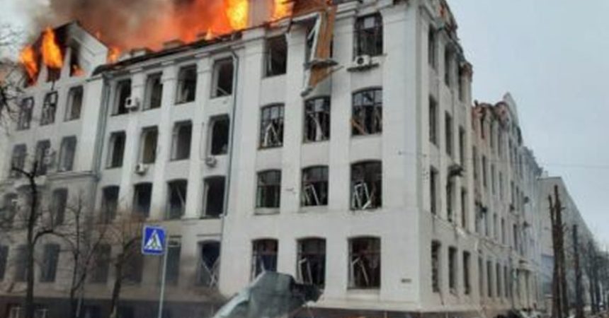 Ucraina, sotto attacco dei russi la città di Dnipro