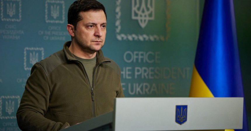Ucraina, Zelensky “Guerra contro i valori che ci uniscono”