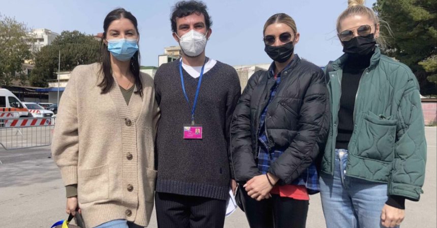 Vaccini anti Covid e tamponi per gli Ucraini giunti a Palermo