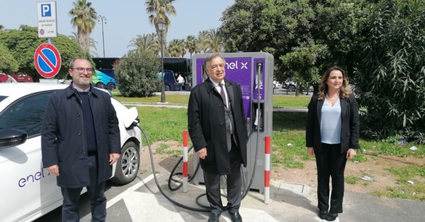 A Palermo una stazione Enel X di ricarica veloce per veicoli elettrici