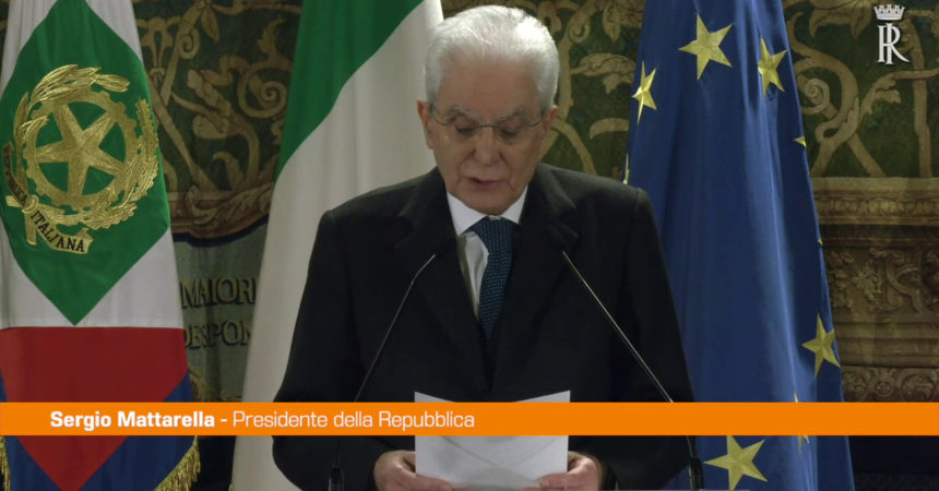 Giustizia, Mattarella: “Urgente la riforma del Csm”
