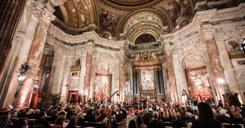 Concerto evento di Webuild con Pappano e Accademia di Santa Cecilia