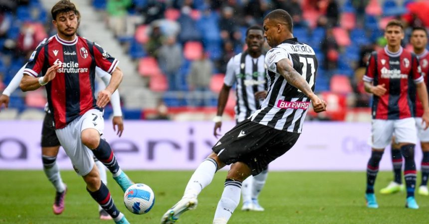Bologna e Udinese pareggiano 2-2 al Dall’Ara