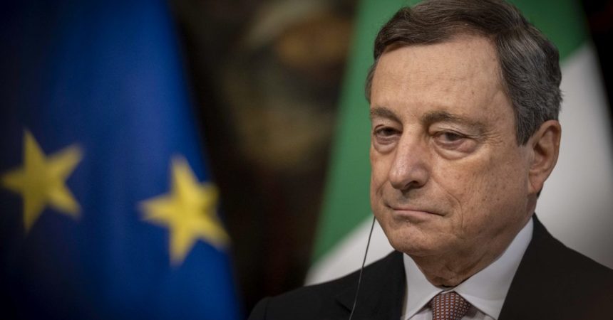 Draghi “Un Piano Marshall per l’Ucraina”