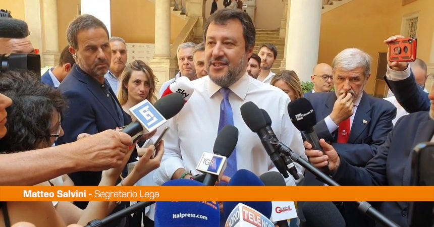 Salvini “Lega vuole prendere di più ma competizione è con sinistra”