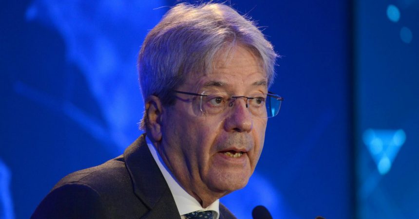 Pnrr, Gentiloni “Con richiesta proroga in discussione intero piano”