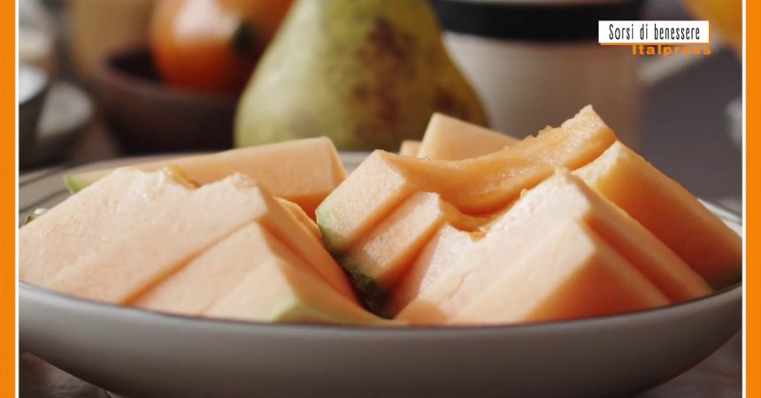 Sorsi di benessere – Una merenda golosa a base di yogurt e melone