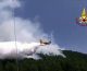 Vasto incendio boschivo in provincia di Frosinone