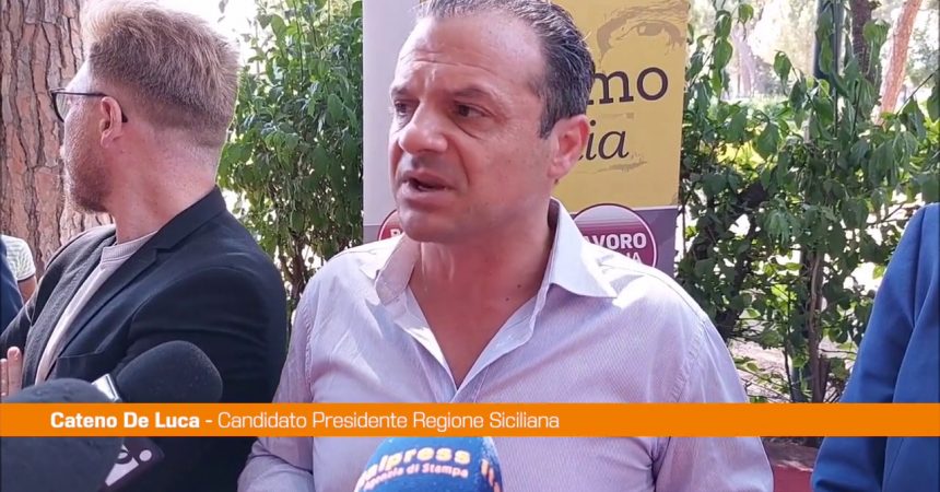 Elezioni regionali in Sicilia, Cateno De Luca “Noi siamo al 41%”