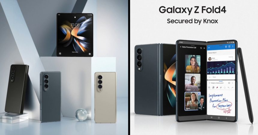 Samsung, arriva la quarta generazione di smartphone pieghevoli