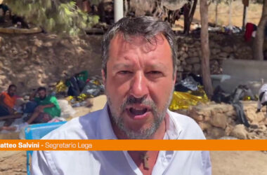 Blitz Salvini a Lampedusa “Questa non è accoglienza”