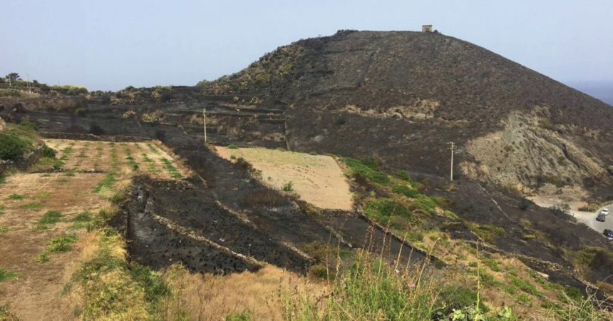 Pantelleria, aperta un’inchiesta sul maxi incendio