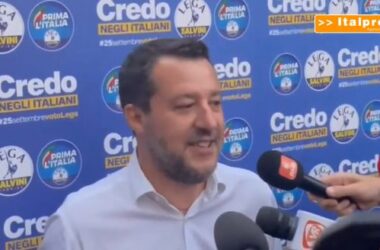 Salvini “La Russia in Italia non ha comprato nessuno, attendo le scuse di Letta e Conte”