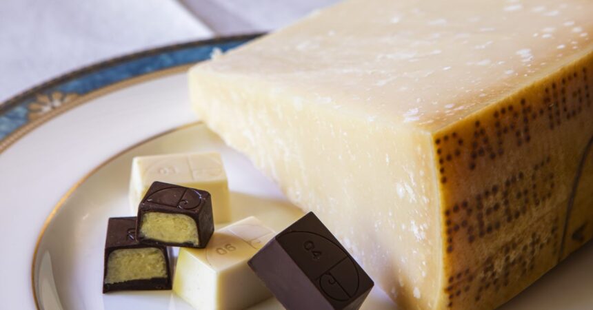 Nascono le praline di cioccolato al Parmigiano Reggiano