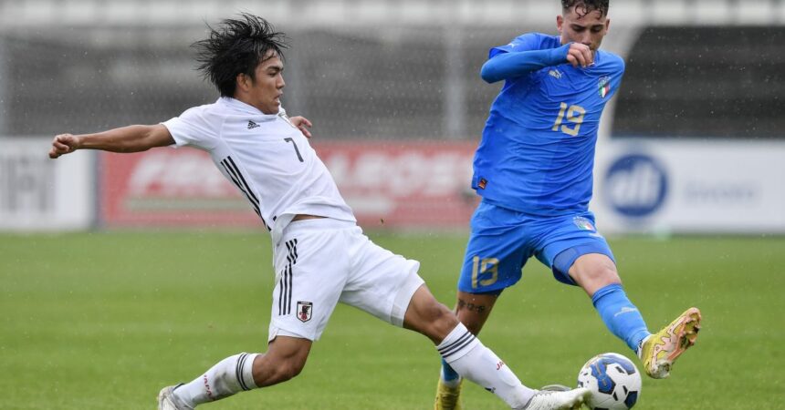 Colombo non basta, l’Under 21 fa 1-1 contro il Giappone
