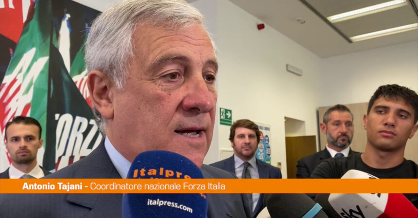 Ue, Tajani “Forza Italia sempre dalla parte dello stato di diritto”