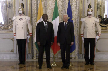 Mattarella ha ricevuto al Quirinale il Presidente della Costa d’Avorio