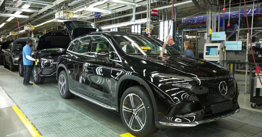 In Alabama la produzione del nuovo Suv Mercedes EQS