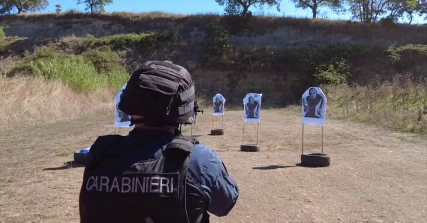 Carabinieri, si conclude l’esercitazione  Shootex 2022