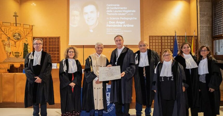 Università Palermo, conferita la Laurea honoris causa in Pedagogia al salesiano Don Artime