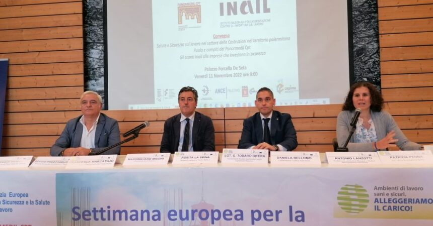 Ance-Inail Sicilia “Formazione e vigilanza per la sicurezza sul lavoro”