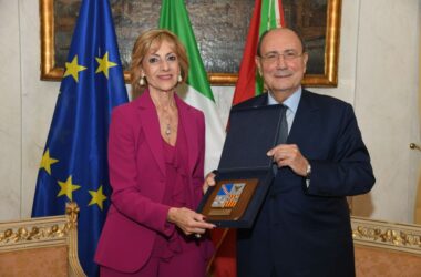 Schifani riceve a Palazzo D’Orleans il neo prefetto di Palermo