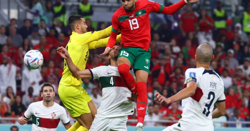 Il Marocco batte 1-0 il Portogallo e vola in semifinale