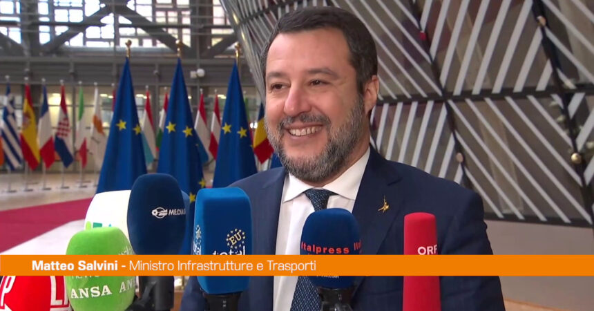Salvini “Ponte sullo Stretto priorità per l’Italia e interesse Ue”