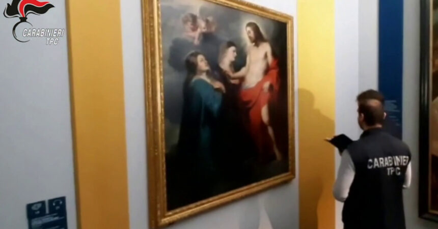 Sequestrato dipinto esposto alla mostra “Rubens a Genova”