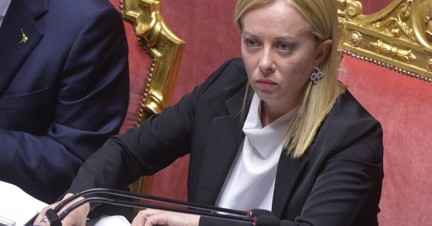 Meloni “Blitz al Senato incompatibile con la civile protesta”