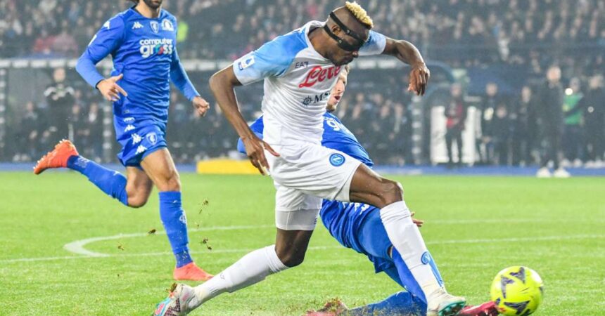 Il Napoli vince 2-0 a Empoli e festeggia il 21° successo