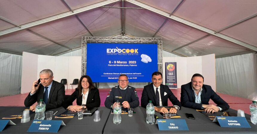 A Palermo dal 6 al 9 marzo “Expocook”, la Fiera del Gusto