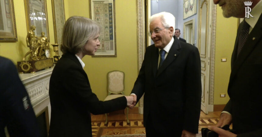 Il Presidente Mattarella incontra Vera Politkovskaja